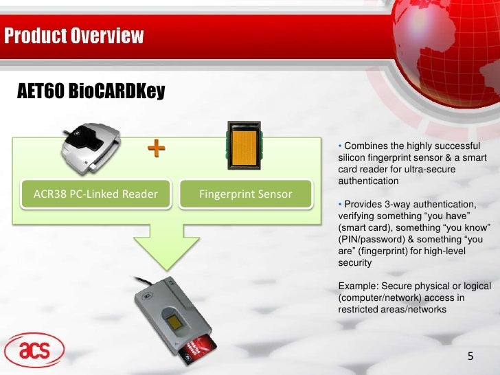 aet60 biocardkey
